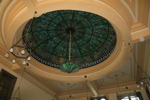 1891 Colorado County Courthouse Tiffiny Glass Dome