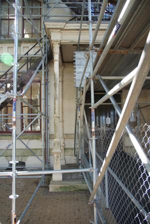 [Close-Up of Scaffolding]