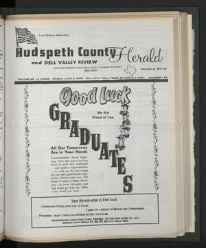 Hudspeth County Herald and Dell Valley Review (Dell City, Tex.), Vol. 50, No. 142, Ed. 1 Friday, June 2, 2006
