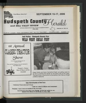 Hudspeth County Herald and Dell Valley Review (Dell City, Tex.), Vol. 50, No. 156, Ed. 1 Friday, September 8, 2006