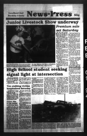 Primary view of object titled 'Levelland and Hockley County News-Press (Levelland, Tex.), Vol. 15, No. 90, Ed. 1 Wednesday, February 9, 1994'.