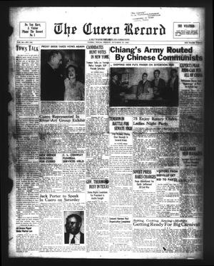 The Cuero Record (Cuero, Tex.), Vol. 54, No. 240, Ed. 1 Friday, October 29, 1948
