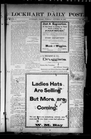 Lockhart Daily Post. (Lockhart, Tex.), Vol. 1, No. 211, Ed. 1 Tuesday, October 29, 1901