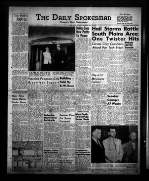 The Daily Spokesman (Pampa, Tex.), Vol. 4, No. 136, Ed. 1 Wednesday, May 18, 1955