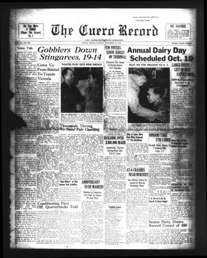 The Cuero Record (Cuero, Tex.), Vol. 54, No. 224, Ed. 1 Sunday, October 10, 1948