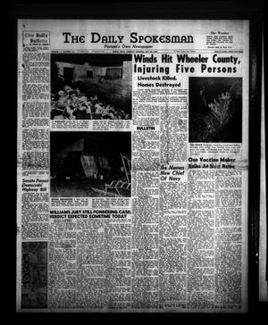 The Daily Spokesman (Pampa, Tex.), Vol. 4, No. 143, Ed. 1 Thursday, May 26, 1955