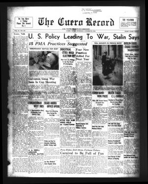 The Cuero Record (Cuero, Tex.), Vol. 54, No. 239, Ed. 1 Thursday, October 28, 1948