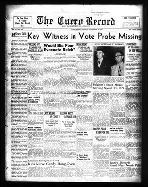 The Cuero Record (Cuero, Tex.), Vol. 54, No. 216, Ed. 1 Tuesday, September 28, 1948