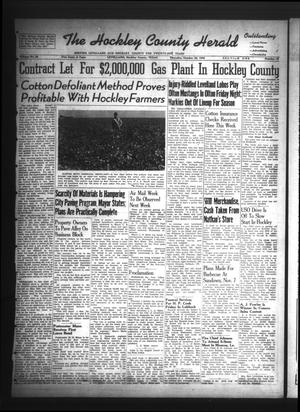 The Hockley County Herald (Levelland, Tex.), Vol. 22, No. 13, Ed. 1 Thursday, October 24, 1946