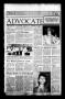 Primary view of The Cleveland Advocate (Cleveland, Tex.), Vol. 63, No. 79, Ed. 1 Wednesday, September 29, 1982