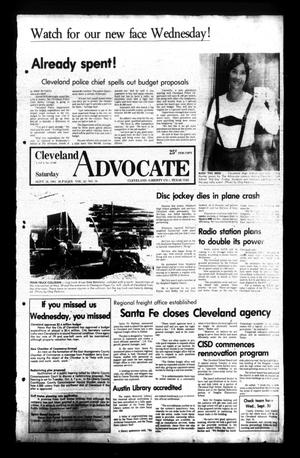 Cleveland Advocate (Cleveland, Tex.), Vol. 62, No. 78, Ed. 1 Saturday, September 26, 1981