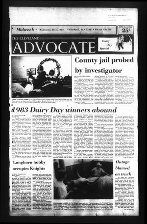 Primary view of object titled 'The Cleveland Advocate (Cleveland, Tex.), Vol. 64, No. 36, Ed. 1 Wednesday, May 4, 1983'.