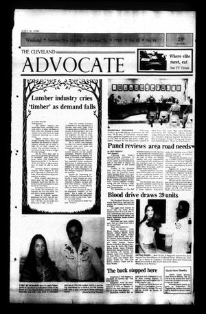 Primary view of object titled 'The Cleveland Advocate (Cleveland, Tex.), Vol. 62, No. 94, Ed. 1 Saturday, November 21, 1981'.