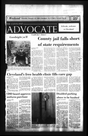 Primary view of object titled 'The Cleveland Advocate (Cleveland, Tex.), Vol. 64, No. 15, Ed. 1 Saturday, February 19, 1983'.