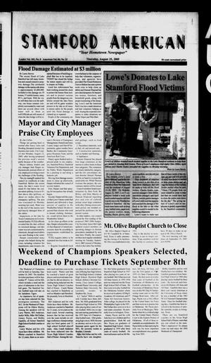 Stamford American (Stamford, Tex.), Vol. 84, No. 21, Ed. 1 Thursday, August 25, 2005