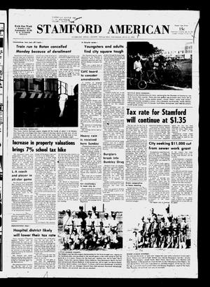 Stamford American (Stamford, Tex.), Vol. 49, No. 13, Ed. 1 Thursday, July 13, 1972
