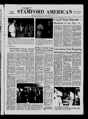 Stamford American (Stamford, Tex.), Vol. 48, No. 24, Ed. 1 Thursday, September 30, 1971