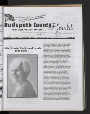 Hudspeth County Herald and Dell Valley Review (Dell City, Tex.), Vol. 50, No. 180, Ed. 1 Friday, March 9, 2007