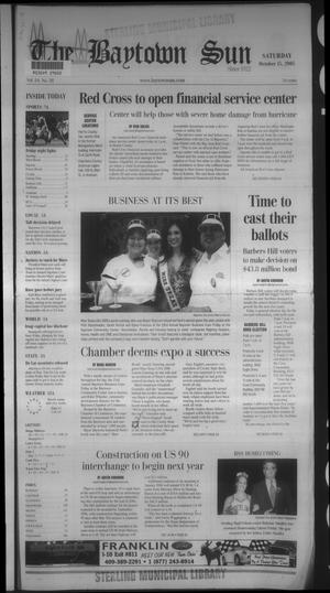 Primary view of object titled 'The Baytown Sun (Baytown, Tex.), Vol. 84, No. 311, Ed. 1 Saturday, October 15, 2005'.