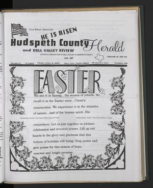 Primary view of object titled 'Hudspeth County Herald and Dell Valley Review (Dell City, Tex.), Vol. 51, No. 184, Ed. 1 Friday, April 6, 2007'.