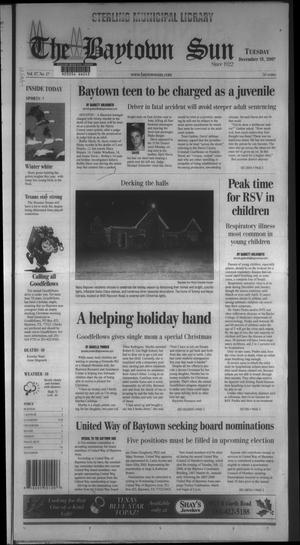 The Baytown Sun (Baytown, Tex.), Vol. 87, No. 17, Ed. 1 Tuesday, December 18, 2007