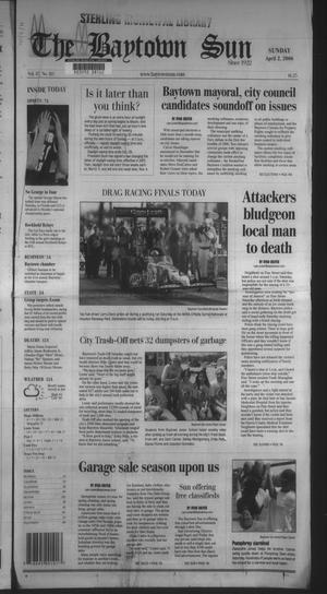 The Baytown Sun (Baytown, Tex.), Vol. 85, No. 113, Ed. 1 Sunday, April 2, 2006