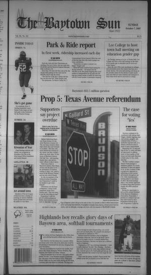 The Baytown Sun (Baytown, Tex.), Vol. 86, No. 312, Ed. 1 Sunday, October 7, 2007