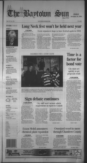The Baytown Sun (Baytown, Tex.), Vol. 85, No. 350, Ed. 1 Friday, November 10, 2006