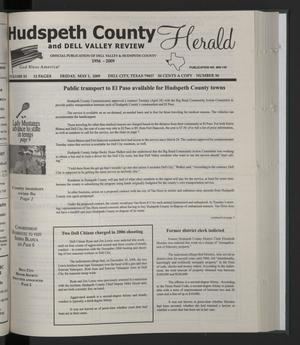 Hudspeth County Herald and Dell Valley Review (Dell City, Tex.), Vol. 53, No. 30, Ed. 1 Friday, May 1, 2009
