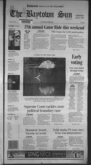The Baytown Sun (Baytown, Tex.), Vol. 85, No. 83, Ed. 1 Thursday, March 2, 2006