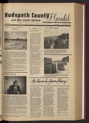 Hudspeth County Herald and Dell Valley Review (Dell City, Tex.), Vol. 19, No. 52, Ed. 1 Friday, August 29, 1975