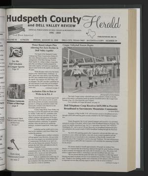 Primary view of object titled 'Hudspeth County Herald and Dell Valley Review (Dell City, Tex.), Vol. 54, No. 39, Ed. 1 Friday, August 13, 2010'.