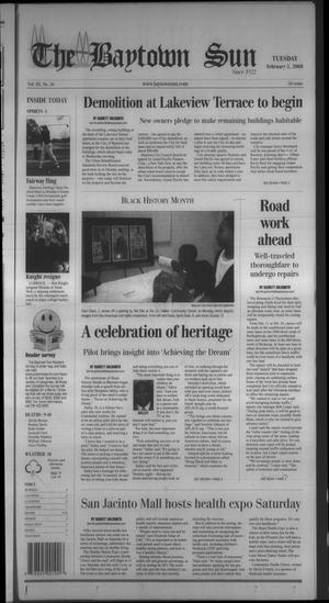 The Baytown Sun (Baytown, Tex.), Vol. 88, No. 36, Ed. 1 Tuesday, February 5, 2008