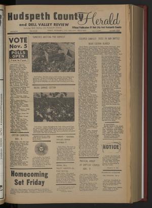 Hudspeth County Herald and Dell Valley Review (Dell City, Tex.), Vol. 19, No. 9, Ed. 1 Friday, November 1, 1974