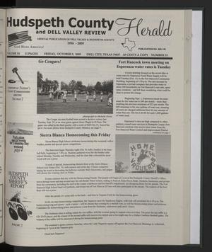Hudspeth County Herald and Dell Valley Review (Dell City, Tex.), Vol. 53, No. 53, Ed. 1 Friday, October 9, 2009