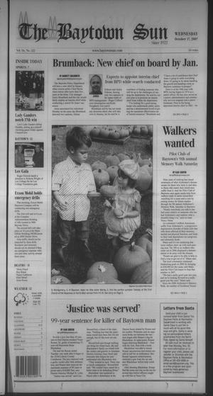 The Baytown Sun (Baytown, Tex.), Vol. 86, No. 322, Ed. 1 Wednesday, October 17, 2007