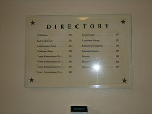 [Directory Plaque]