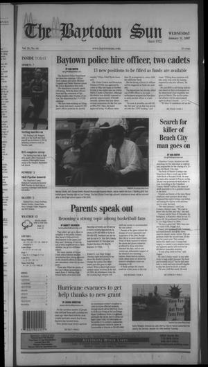 Primary view of object titled 'The Baytown Sun (Baytown, Tex.), Vol. 86, No. 66, Ed. 1 Wednesday, January 31, 2007'.