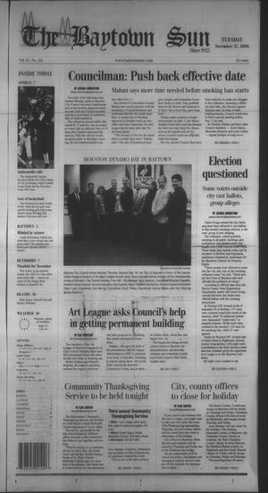 The Baytown Sun (Baytown, Tex.), Vol. 85, No. 361, Ed. 1 Tuesday, November 21, 2006