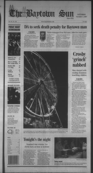 The Baytown Sun (Baytown, Tex.), Vol. 86, No. 338, Ed. 1 Saturday, November 3, 2007