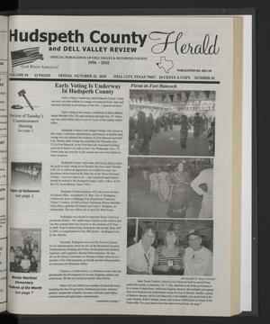 Primary view of object titled 'Hudspeth County Herald and Dell Valley Review (Dell City, Tex.), Vol. 54, No. 49, Ed. 1 Friday, October 22, 2010'.