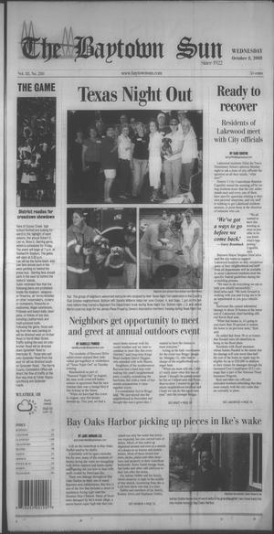 The Baytown Sun (Baytown, Tex.), Vol. 88, No. 280, Ed. 1 Wednesday, October 8, 2008