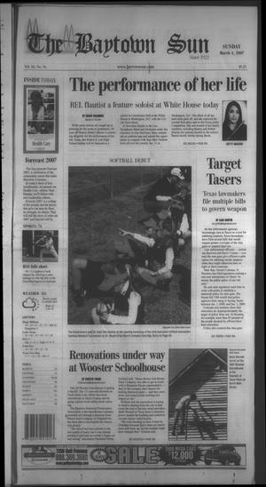 Primary view of object titled 'The Baytown Sun (Baytown, Tex.), Vol. 86, No. 96, Ed. 1 Sunday, March 4, 2007'.