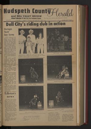 Hudspeth County Herald and Dell Valley Review (Dell City, Tex.), Vol. 18, No. 48, Ed. 1 Friday, August 2, 1974