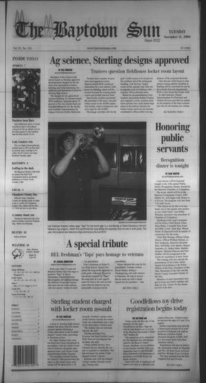 The Baytown Sun (Baytown, Tex.), Vol. 85, No. 354, Ed. 1 Tuesday, November 14, 2006