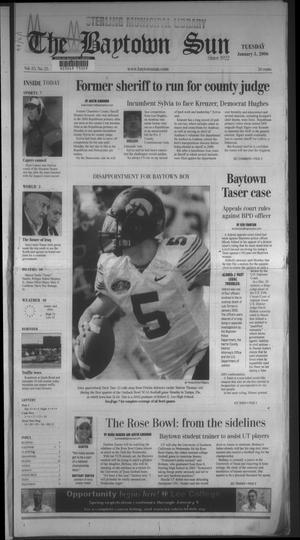 Primary view of object titled 'The Baytown Sun (Baytown, Tex.), Vol. 85, No. 25, Ed. 1 Tuesday, January 3, 2006'.