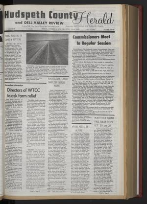 Hudspeth County Herald and Dell Valley Review (Dell City, Tex.), Vol. 19, No. 7, Ed. 1 Friday, October 18, 1974