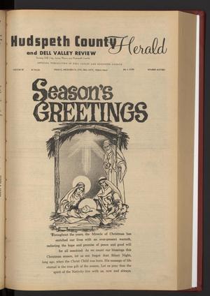 Hudspeth County Herald and Dell Valley Review (Dell City, Tex.), Vol. 20, No. 16, Ed. 1 Friday, December 19, 1975
