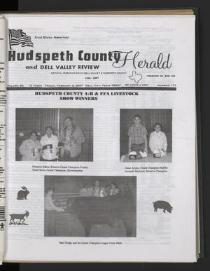 Primary view of object titled 'Hudspeth County Herald and Dell Valley Review (Dell City, Tex.), Vol. 50, No. 177, Ed. 1 Friday, February 2, 2007'.