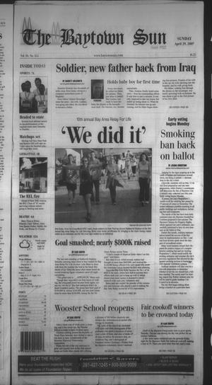 The Baytown Sun (Baytown, Tex.), Vol. 86, No. 153, Ed. 1 Sunday, April 29, 2007